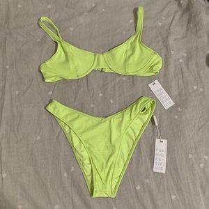NWT Frankies Bikinis Grotto Set